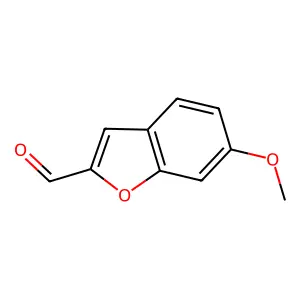 6-甲氧基-2-苯并呋喃甲醛 structure