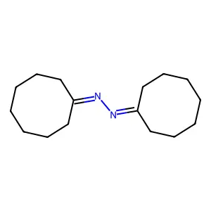 Dicyclooctylidenehydrazine structure