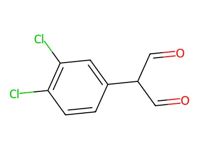 2-(3,4-Dichlorophenyl)-3-hydroxyprop-2-enal structure