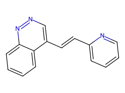 4-(2-Pyridin-2-ylethenyl)cinnoline structure