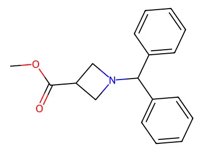 (1-Benzhydrylazetidin-3-yl)methanol structure