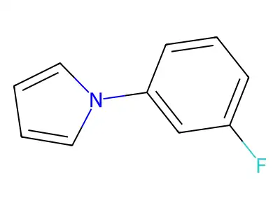 1-(3-Fluorophenyl)pyrrole structure