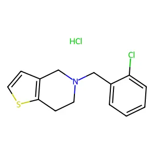 Ticlopidine Hydrochloride structure