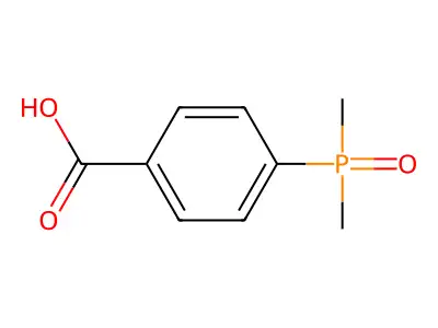 4-(Dimethylphosphoryl)benzoic acid structure