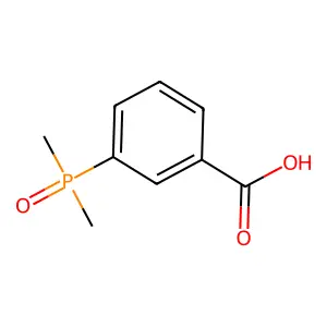 3-(Dimethylphosphinyl)benzoic acid structure