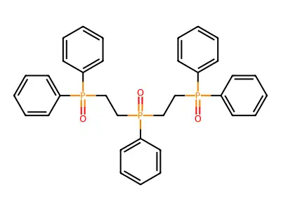 Phosphine oxide, bis[2-(diphenylphosphinyl)ethyl]phenyl- structure