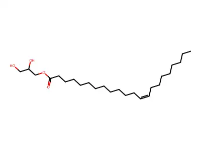 1-(cis-13-Docosenoyl)-rac-glycerol structure