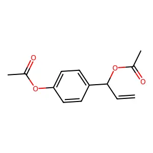 (4-(1-Acetyloxyprop-2-Enyl)Phenyl) Acetate structure