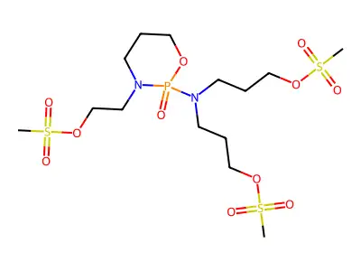 3-[[3-(2-methylsulfonyloxyethyl)-2-oxo-1,3,2 structure
