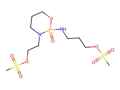 3-[[3-(2-methylsulfonyloxyethyl)-2-oxo-1,3,2 structure