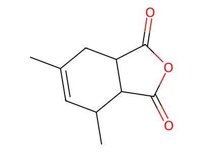 4,6-Dimethyl-3a,4,7,7a-tetrahydro-2-benzofuran-1,3-dione structure