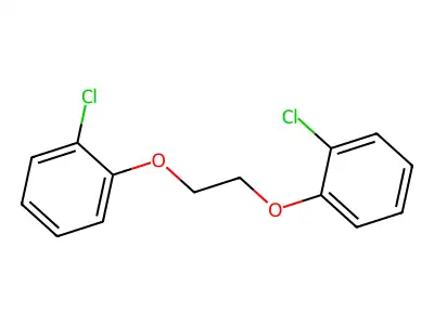 1,2-Bis(2-chlorophenoxy)ethane structure