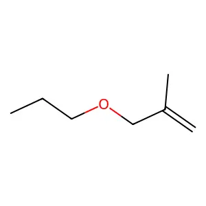 Methallyl propyl ether structure