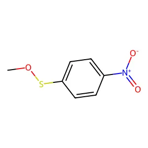 1-(Methoxysulfanyl)-4-nitrobenzene structure