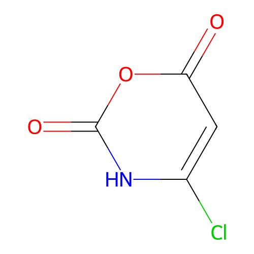 4-Chloro-1,3-[3H]-oxazine-2,6-dione structure