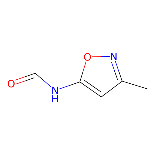 Formamide, N-(3-methyl-5-isoxazolyl)- structure