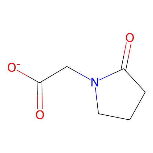 2-(2-Oxopyrrolidin-1-yl)acetate structure