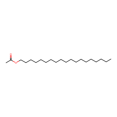 Nonadecyl acetate structure
