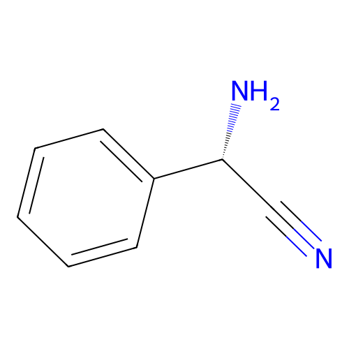 (S)-Amino(phenyl)acetonitrile structure