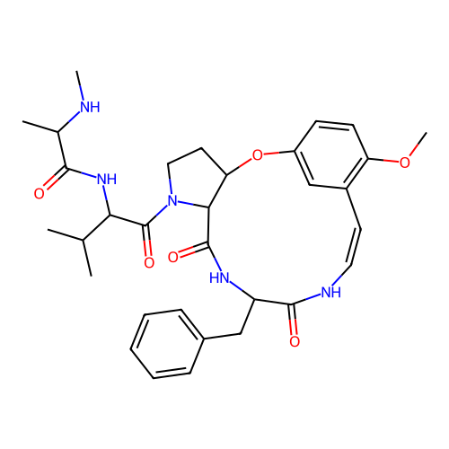 Nummularine B structure