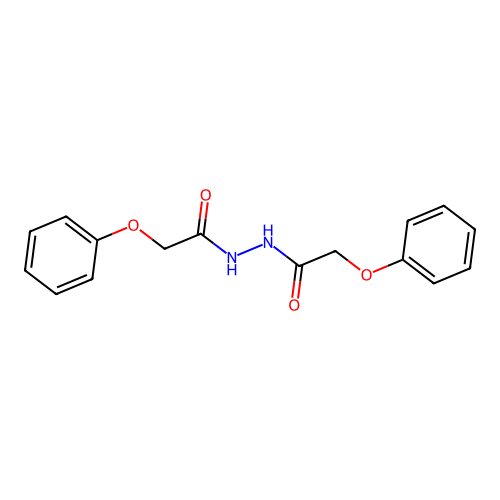 2-phenoxy-N'-(phenoxyacetyl)acetohydrazide structure