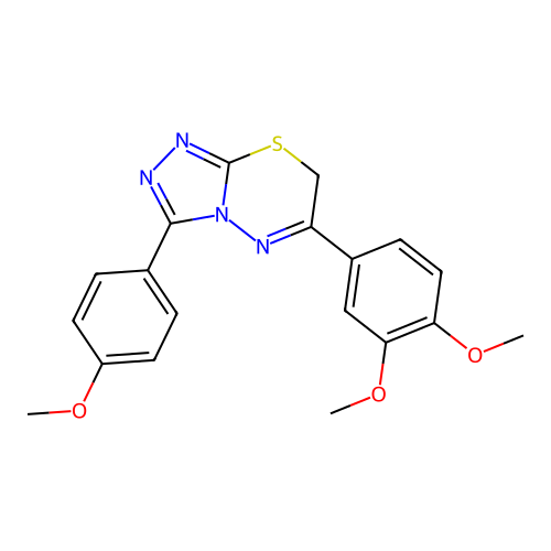 triazolothiadiazine, 5C structure