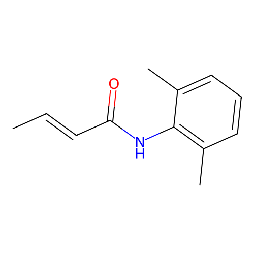 2',6'-Crotonoxylidide structure