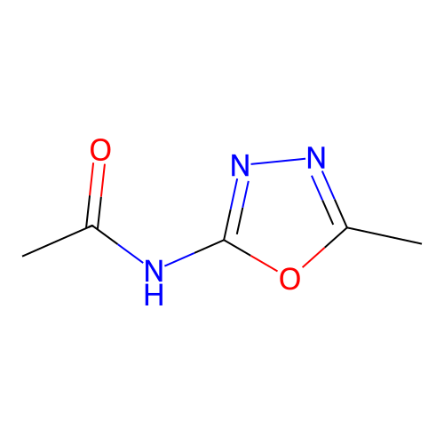 n-(5-Methyl-1,3,4-oxadiazol-2-yl)acetamide structure