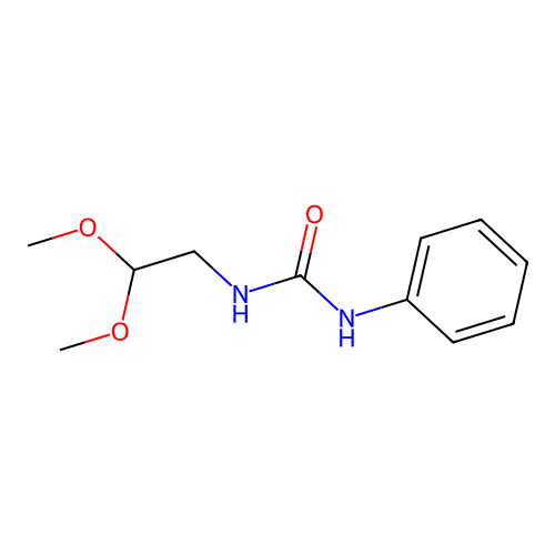 1-(2,2-Dimethoxyethyl)-3-phenylurea structure