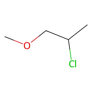 2-Chloro-1-methoxypropane structure