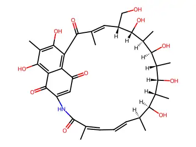 Rifamycin W structure