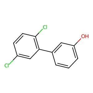 2',5'-Dichlorobiphenyl-3-ol structure