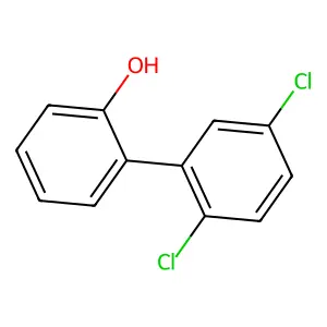 2',5'-Dichloro-2-hydroxybiphenyl structure