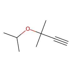 3-Isopropoxy-3-methyl-1-butyne structure