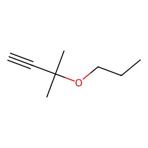 1-Butyne, 3-methyl-3-propoxy- structure
