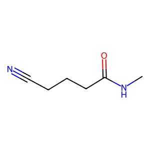 Butanamide, 4-cyano-N-methyl- structure