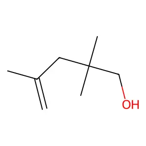 2,2,4-Trimethylpent-4-en-1-ol structure