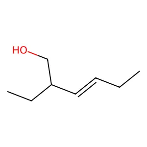 2-Ethyl-3-hexen-1-ol structure