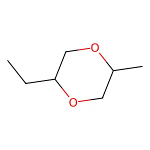 2-Ethyl-5-methyl-1,4-dioxane structure