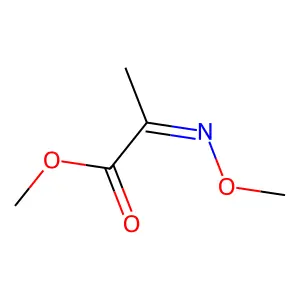 2-(Methoxyimino)propionic acid methyl ester structure