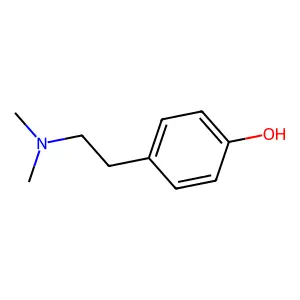 大麦芽碱 structure