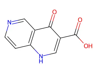 1,4-Dihydro-4-oxo-1,6-naphthyridine-3-carboxylic acid structure