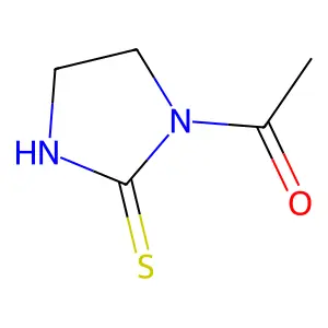 1-Acetylimidazolidinethione structure
