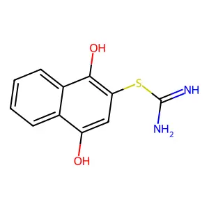 Thiazolidine, 3-(3-(6-methoxy-4-methyl-2-quinolinyloxy)propyl)- structure