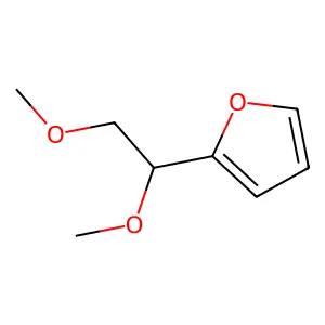 2-(1,2-Dimethoxyethyl)furan structure