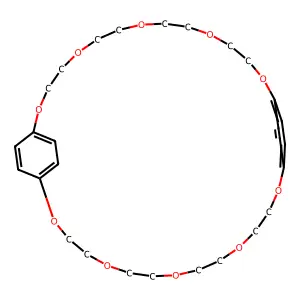 Bis(1,4-phenylene)-34-crown 10-Ether structure