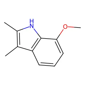 7-methoxy-2,3-dimethyl-1H-indole structure