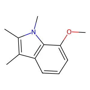 7-Methoxy-1,2,3-trimethylindole structure