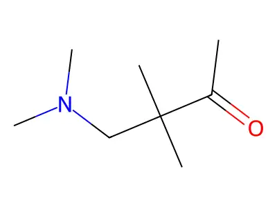 4-(Dimethylamino)-3,3-dimethylbutan-2-one structure