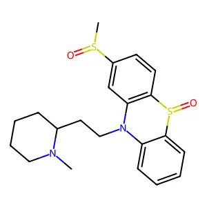 Thioridazine disulfoxide structure